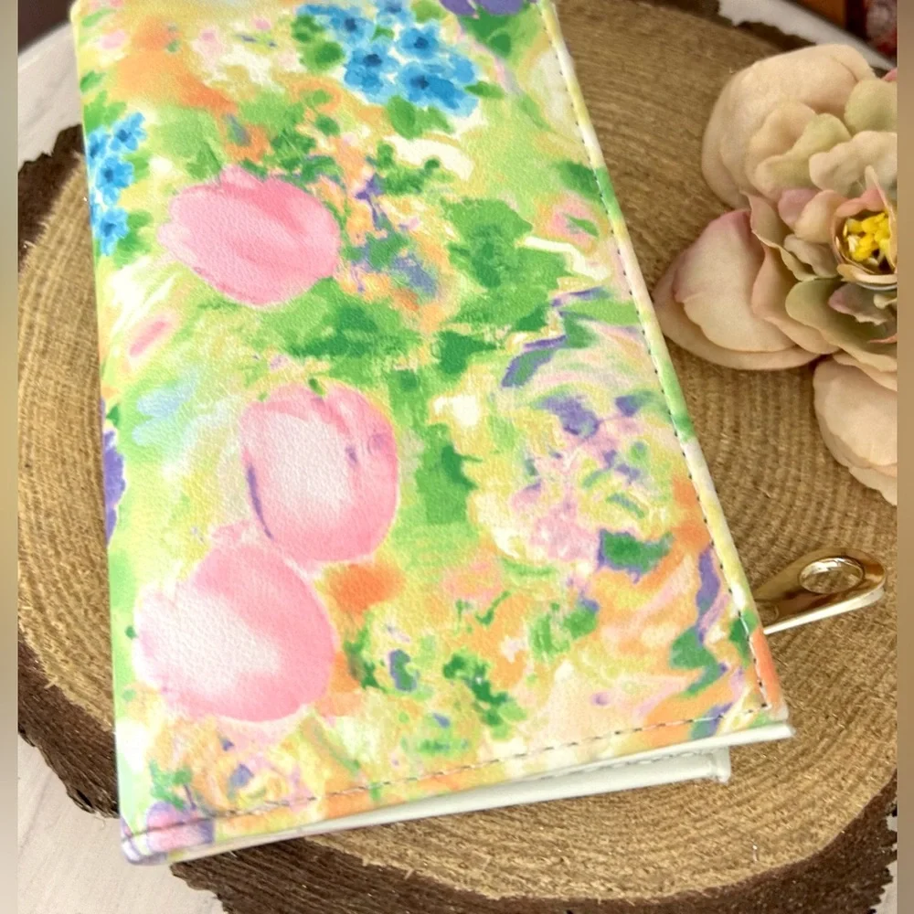 Floral Watercolor Wallet - Picture 10 of 10